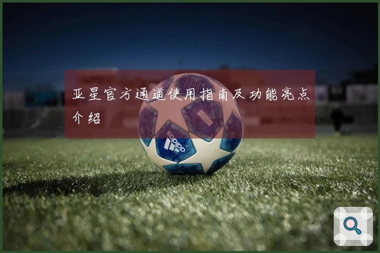 亚星官方通道使用指南及功能亮点介绍